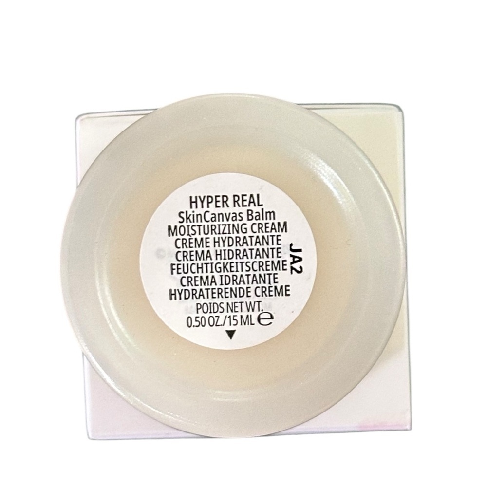 MAC Hyper Real SkinCanvas Balm Moisturizing Cream mini size .5 oz - Picture 2 of 5